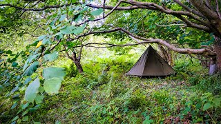 Modified Lavvu – Polish Military Poncho Tent