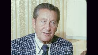 Lawrence Welk Discusses Being Cancelled By The ABC Network - September 1971