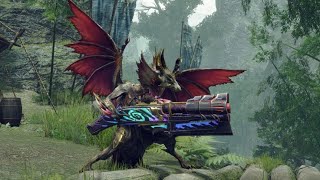 MONSTER HUNTER NOW 萬用斷尾破頭神器 8星怪物專屬R6與龍玉碎片部位穩定破壞實戰 怨虎重弩(禍大筒之幽鬼賽德5) 2024/12/7