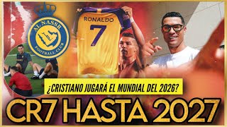 🚨 CRISTIANO RONALDO QUIERE RENOVAR HASTA el 2027 con AL NASSR 🤯 CR7 YA en PORTUGAL ENTRENANDO ⚽