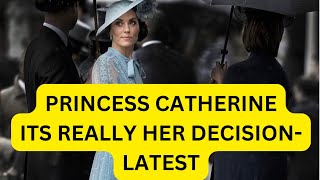 PRINCESS CATHERINE - ITS ALL DOWN TO HER NOW - LATEST #princessofwales #royal #b