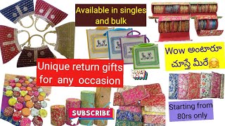 Wow అంటారూ Return gifts చూస్తే మీరే🤩 #return #gifts #unique #budget #wholesale #bulk #diy#sale#vlog