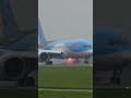 ☔️ 787 lands in heavy rain