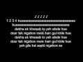 dekha ek khuwab to yeh silsile ( karaoke with lyrics )