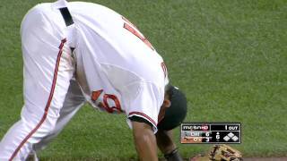 2011/08/11 Andino's diving stop