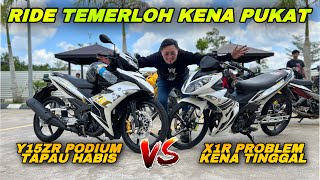 RIDE TEMERLOH KENA PUKAT | HABIS BERTERABUR GENG NI | Y15ZR SK TUNJUK TARING KEPADUAN | HIGHWAY LOCK