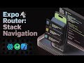 Introduction to Expo Router in React Native Expo | Navigation Explained with Stacks, Index & Layout