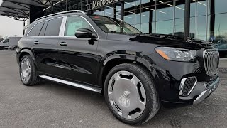 All New 2025 Mercedes-Benz Maybach GLS600  Black Metallic | Walkaround