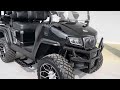 Evolution Black Out D5 Maverick Lifted Lithium Golf Cart