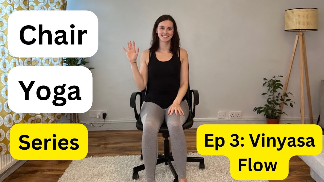 Gentle Chair Yoga Routine - Chair Exercises - YouTube