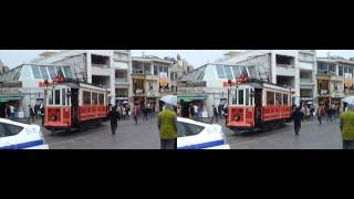 [3D] イスタンブールのノスタルジックトラム Nostalgic Tram in Istanbul