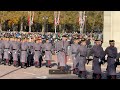 The King's Guards march out Buckingham Palace