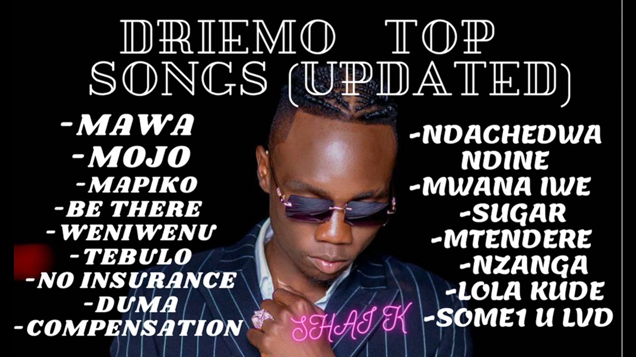 DRIEMO TOP SONGS Updated MIXED BY SHAI K - YouTube