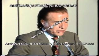 Ley de Convertibilidad - Carlos Menem - DiFilm (1991)