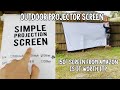 Outdoor Projector Screen - cheap option for portable movies - should you buy it?