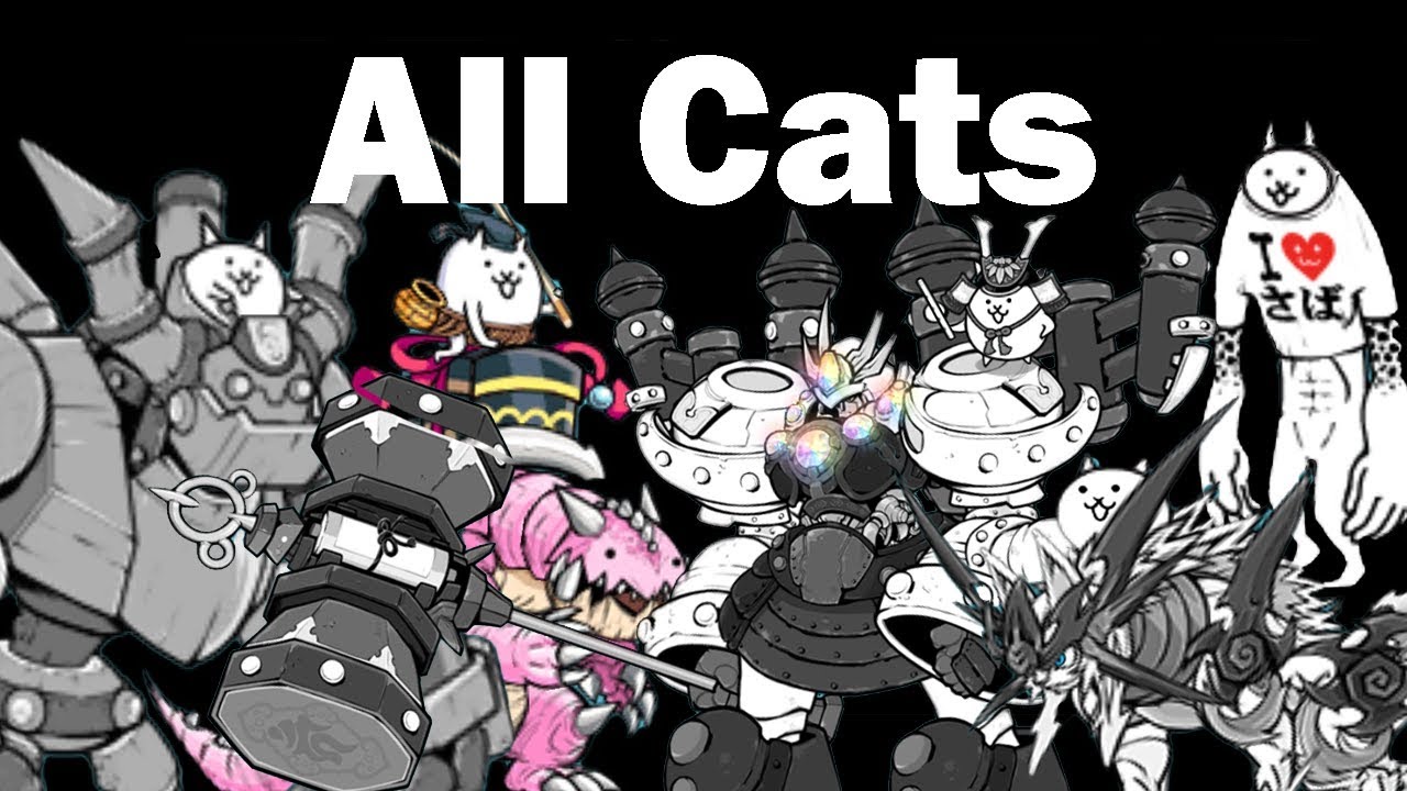 Battle Cats Cat Guide | All Cats - YouTube