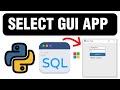 Select Table - MSSQL with Python Customtkinter Lesson 4