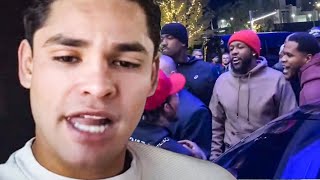 Ryan Garcia FIRES SHOT at Devin Haney RUN-IN with Gervonta Davis in FREESTYLE over NOT LIKE US Beat