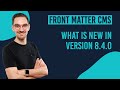 Front Matter - v8.4.0 Release Notes