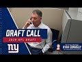 New York Giants call Ryan Connelly to draft him in Round 5