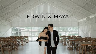 THE PREWEDDING of MAYA and EDWIN