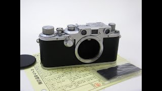 修理完成：ライカ3C / Leica IIIC