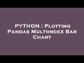 PYTHON : Plotting Pandas Multiindex Bar Chart
