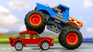 Logging Truck vs Lego Rover
