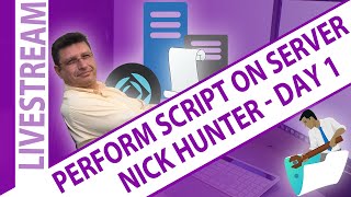 FileMaker Perform Script on Server (PSoS) - with Nick Hunter - Day 1
