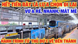 OUT OF MONEY? HERE'S A CHEAP, FAST, AND COOL OPTION FOR THE JOURNEY FROM THU DUC TO BEN THANH.