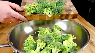 How to cook fresh broccoli - Fried broccoli - It's quick and simple to make