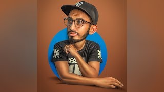 3D Caricature Photoshop Tutorial