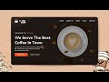 Responsive Coffee Shop Website Using HTML & CSS Only | HTML CSS Project