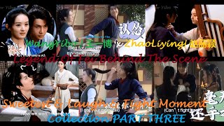 ENGSUB 210404 Wang Yibo Zhao Liying Legend Of Fei Behind The Scene Sweetest Laugh Fight Moment Three