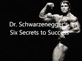 dr. schwarzenegger s six secrets to success