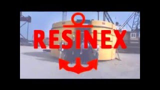 Jumbo buoy in Ravenna graphic - Resinex Trading