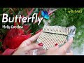 Butterfly - Melly Goeslaw (Cover by Alzera Geny Netriana) Kalimba with Tabs #tiktok