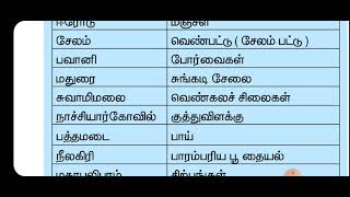 தமிழகத்தின் முக்கிய புவியியல் குறியீடுகள் | TNPSC GROUP 4 geography