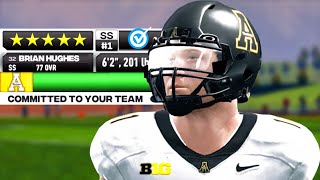 Signing Top Ranked 5-Star Strong Safety | NCAA Dynasty Ep 3