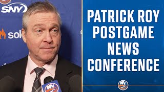 Patrick Roy reacts to Islanders strong performance in 6-3 win over Toronto | SNY