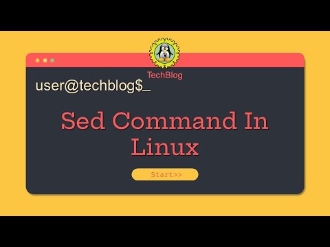 SED Command In Linux: An Essential Step-by-Step Guide - YouTube