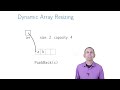 Dynamic Array Resizing | Data structure algorithm 8th class