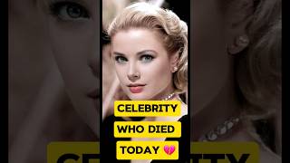 American Actress Who Died Today 💔 #whodiedtoday #celebrities #died