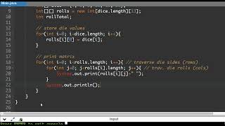 Java Arrays Lesson 14) Two-Dimensional Matrix 02