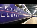 gbrf caledonian sleeper ecs at london euston feat. gbrf 92032 u0026 aclg 87002 *hd*