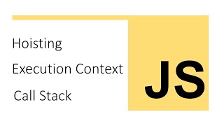 Hoisting, Execution Context, Call Stack