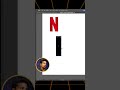 Recreating Netflix Logo in " Illustrator "  #ytshorts #adobeillustrator