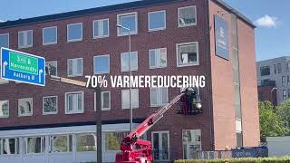 Solfilm på hotel for at nedbringe varmen i hotel værelserne - Rådgivning - Montering - Effekt