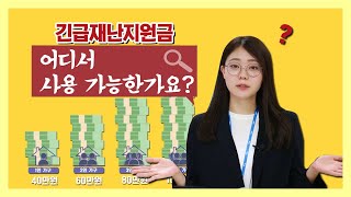 긴급재난지원금 사용처 완벽정리!