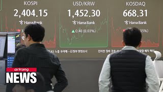 Gov't announces measures to stabilize markets as S. Korean stocks and currency drop